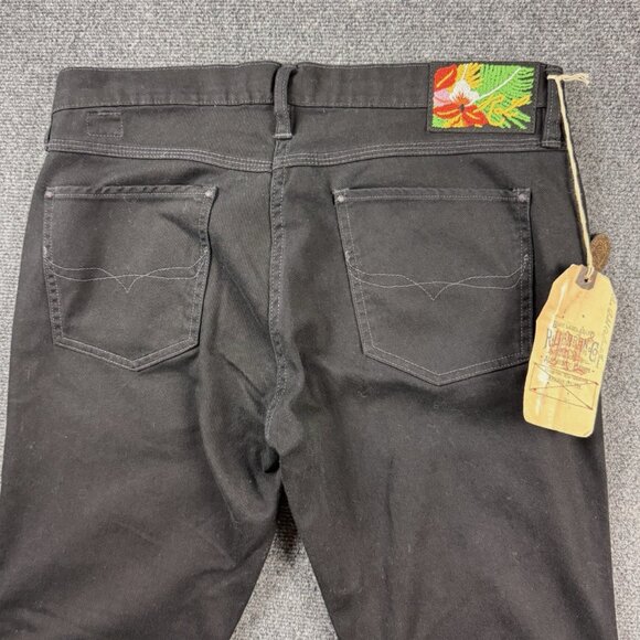 NEW RALPH LAUREN BLUE LABEL THOMPSON 650 WOMEN'S JEANS SIZE 31 BLACK - Picture 11 of 14